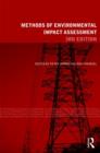 Methods of Environmental Impact Assessment - Book