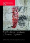 The Routledge Handbook of Forensic Linguistics - Book