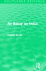 An Essay on India (Routledge Revivals) - Book