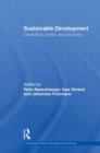 Sustainable Development : Capabilities, Needs, and Well-being - Book