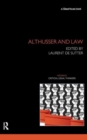 Althusser and Law - Book