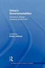 China's Governmentalities : Governing Change, Changing Government - Book