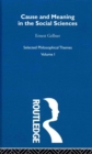 Ernest Gellner, Selected Philosophical Themes - Book