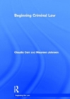 Beginning Criminal Law - Book