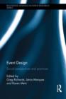 Event Design : Social perspectives and practices - Book