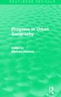 Progress in Urban Geography (Routledge Revivals) - Book