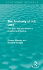 The Anatomy of Job Loss (Routledge Revivals) : The how, why and where of employment decline - Book