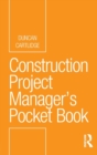Construction Project Manager's Pocket Book - Book