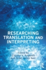 Researching Translation and Interpreting - Book