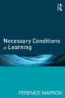 Necessary Conditions of Learning - Book