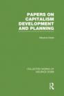 Papers on Capitalism, Development and Planning - Book