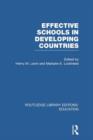 Effective Schools in Developing Countries - Book