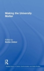 Making the University Matter - Book