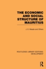 The Economic and Social Structure of Mauritius - Book