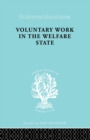 Voluntary Work in the Welfare State - Book