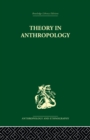 Theory in Anthropology - Book