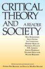 Critical Theory and Society : A Reader - Book