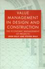 Value Management in Design and Construction - Book