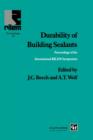 Durability of Building Sealants - Book
