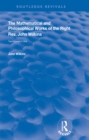 The Mathematical and Philosophical Works of the Right Rev. John Wilkins - eBook