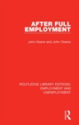 After Full Employment - eBook