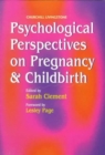 Psychological Perspectives on Pregnancy and Childbirth - Book