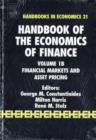 Handbook of the Economics of Finance : Volume 1AB - Book