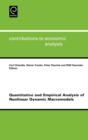Quantitative and Empirical Analysis of Nonlinear Dynamic Macromodels - Book