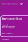 Economic Growth and Short-Term Equilibrium : Volume 35B - Book