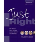 Just Right Advanced: Workbook with Key and Audio CD - Book