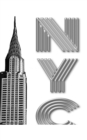 Chrysler Building NYC Writing Drawing Journal : NYC Chrysler drawing Journal - Book