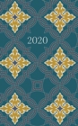 2020 Planner, 2 days per page, with Islamic Hijri dates, Deep Turquoise - Book