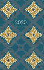 2020 Planner - Diary - Journal - Week per spread - Teal Tiles - Hijri Islamic dates - Book