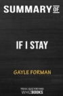 Summary of If I Stay : Trivia/Quiz for Fans - Book