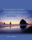 Excel Models for Business and Operations Management - eBook