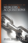 The Management of Mergers and Acquisitions - Book