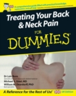 Treating Your Back & Neck Pain For Dummies - Book