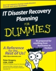 IT Disaster Recovery Planning For Dummies - Book