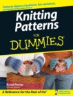 Knitting Patterns For Dummies - Book