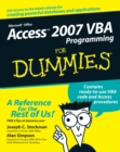 Access 2007 VBA Programming For Dummies - Book