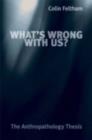 What's Wrong with Us? : The Anthropathology Thesis - eBook
