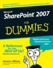 Microsoft SharePoint 2007 For Dummies - Book