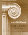 Calculus: One Variable, 10e Chapters 1 - 12 Student Solutions Manual - Book