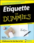 Etiquette For Dummies 2e - Book