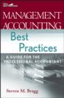 Management Accounting Best Practices : A Guide for the Professional Accountant - eBook