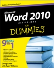 Word 2010 All-in-One For Dummies - Book