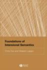 Foundations of Intensional Semantics - eBook
