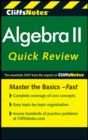 CliffsNotes Algebra II QuickReview: 2nd Edition - Book