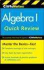CliffsNotes Algebra I Quick Review: 2nd Edition - Book