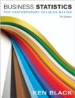Business Statistics : For Contemporary Decision Making - Book